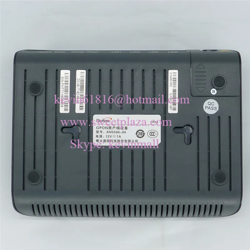 Gpon Оптический сетевой терминал AN5506 04 B5G SC/UPC с 4GE lan + 2 Тел порты поддерживает SIP