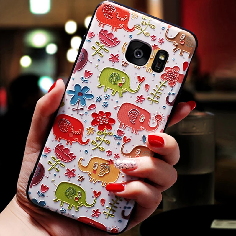 YonLinTan 3D чехол для телефона Samsung galaxy Note 5 Note5 на мультяшный силиконовый роскошный