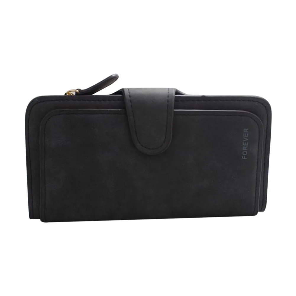 Лидер продаж Женский Длинный кошелек для девушек из искусственной кожи с пряжкой