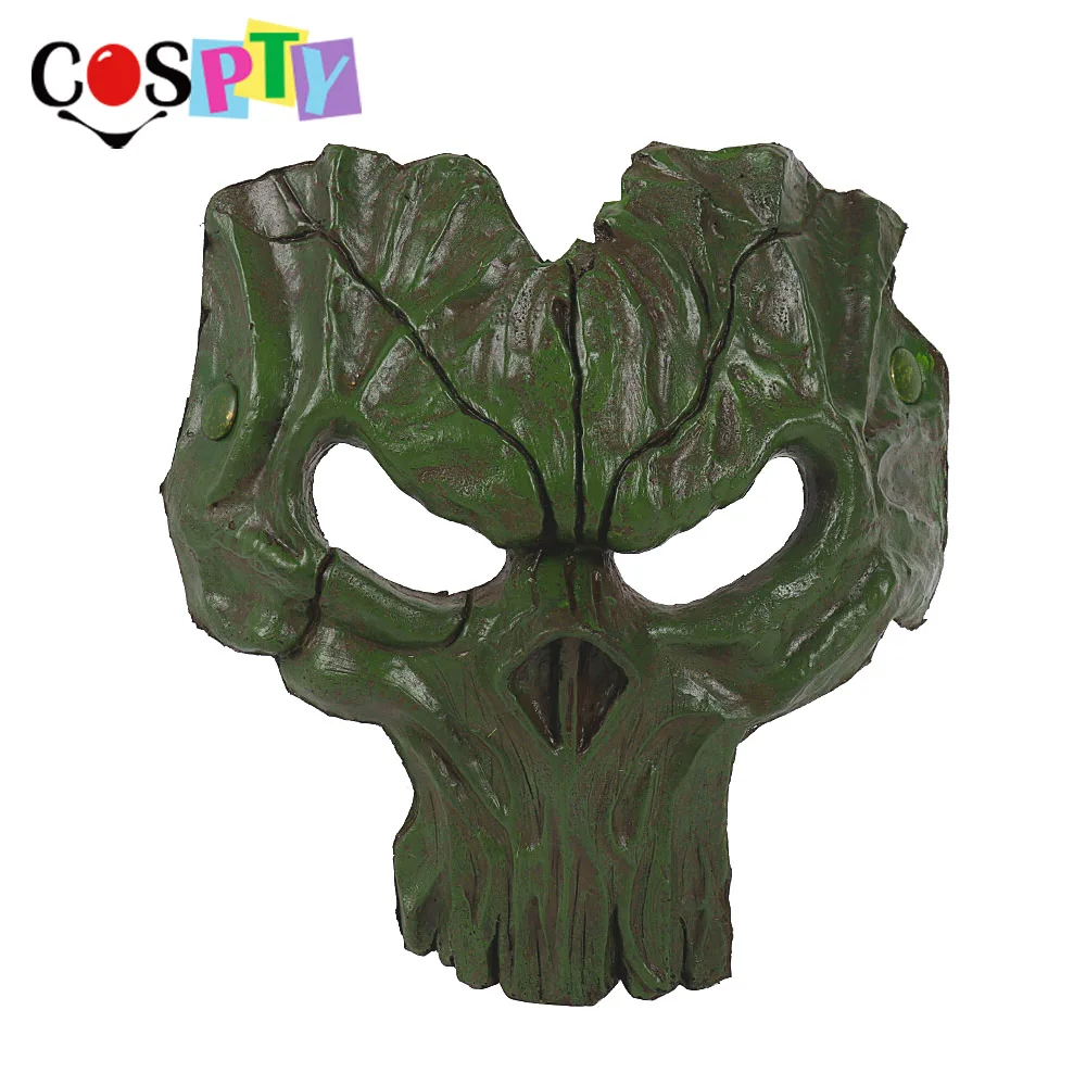 Cospty Day of The Dead Carnaval Dia De Los Muertos Overlord страшная маска на Хэллоуин из полиуретановой пены для сжигания человека, рыцаря смерти, черепа