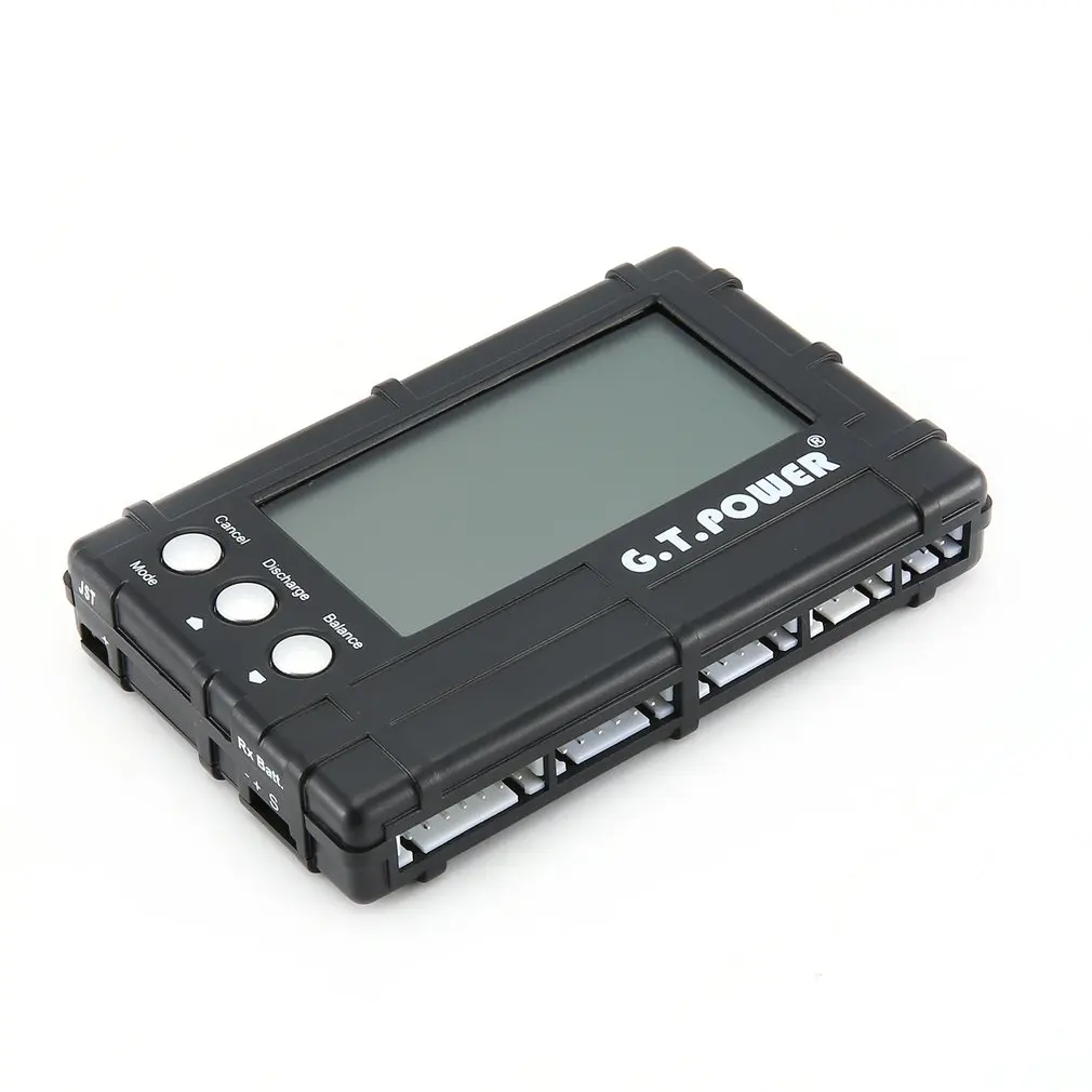 GT. POWER 3 в 1 RC 2 6S lcd LiPolymer/Li Fe балансир батареи разрядник баланс измеритель