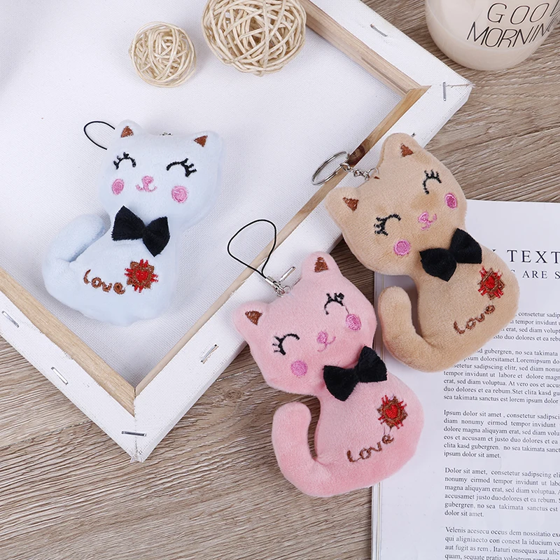 Плюшевый брелок с котом 10 см/12 см | Игрушки и хобби