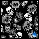0,5 м* 10 м рисунок черепа граффити бомба водная печать пленка, гидрографическая-пленка-передача, автомобиль-стиль HS65-S