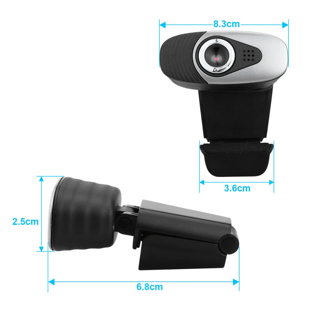 HXSJ USB 2.0 Digital Video Webcamera Webcam Web Camera HD Pixels With Sound Absorption Mic Microphone For Desktop PC Lap | Компьютеры и