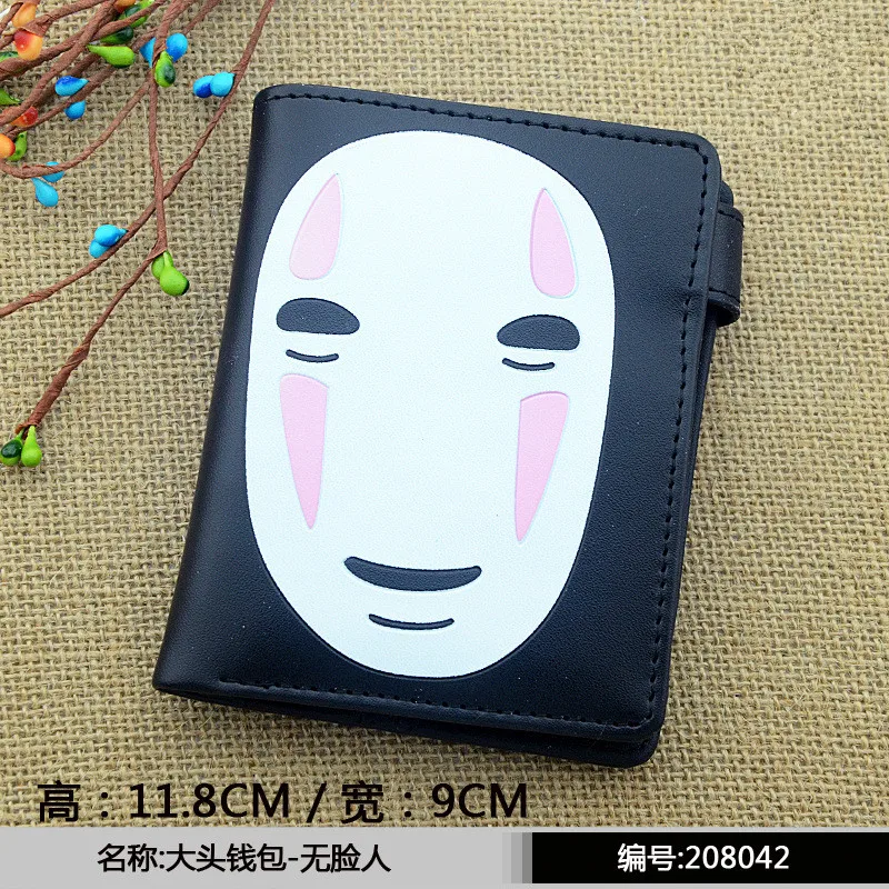 Кошелек No Face Man of Anime мужской кошелек с молнией|mens wallet with zipper|wallet zippermen wallets |