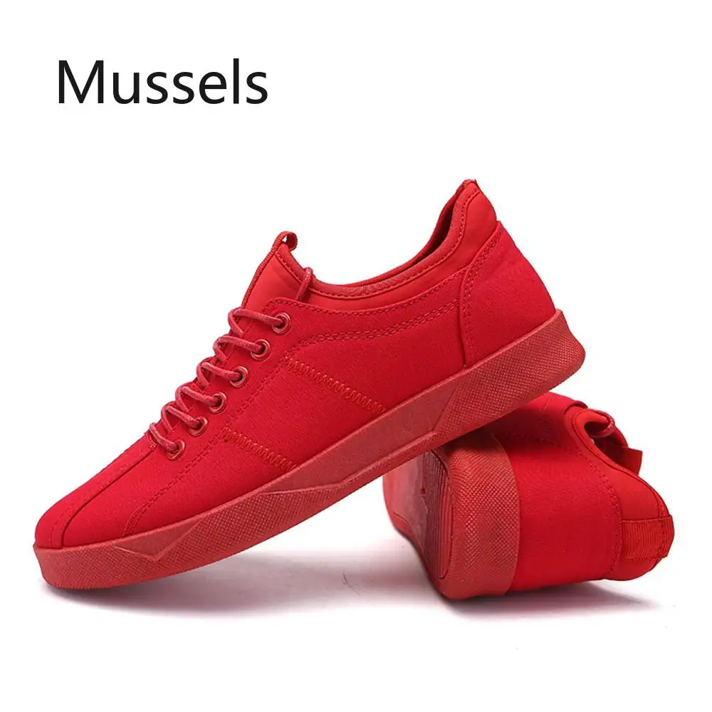2019 Spring Autumn Canvas Shoes Men Lace Up Casual fashion Solid Breathable Male Footwear Flats Outdoor Street | Обувь