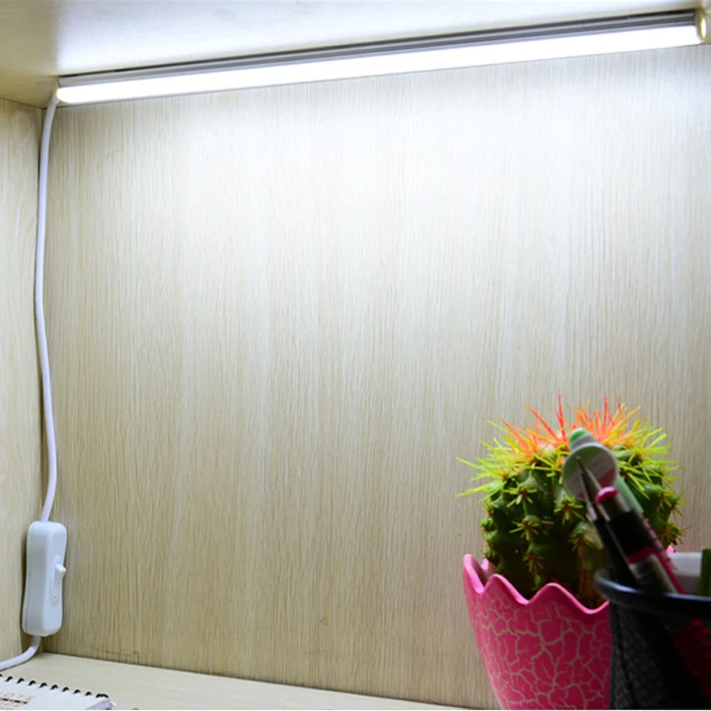

Portable USB LED Night Light 5v USB Cable LED Strip Bar For Power Bank Computer PC Laptop Notebook Desk Reading Lighting Lamp