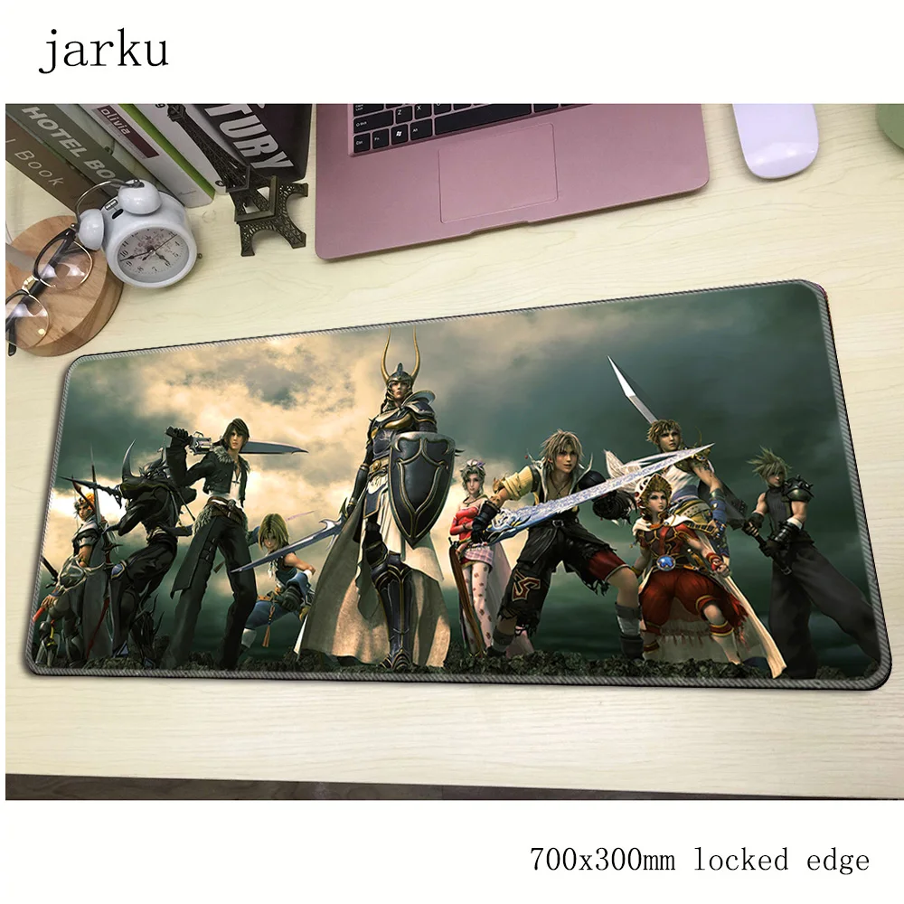 Игровой коврик для мыши финальная фантазия 700x300 мм нетбука большой игровой