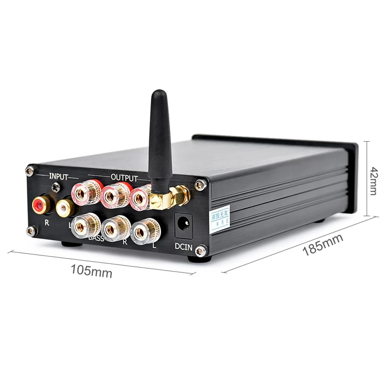 Bluetooth сабвуфер усилитель 100 Вт Hifi стерео Tpa3116 2 1 Регулировка громкости мощности