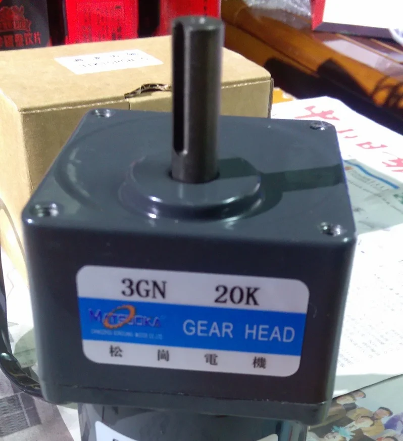 

AC Motor 15W 220V 50hz 51k15rgn-c induction motor gearhead gear box ratio 10:1 regulator speed controller out shaft 12mm