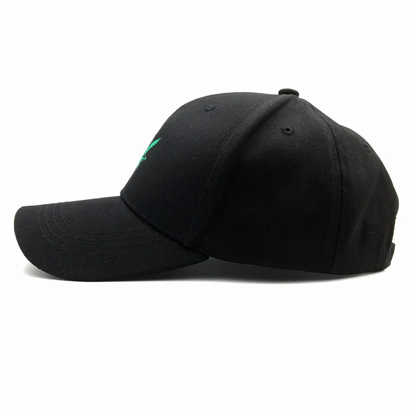 Новая мода вышивка кленовый лист Белая Кепка Snapback головные уборы для мужчин и