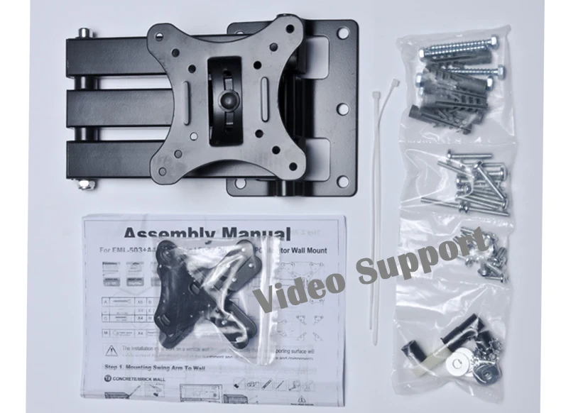 14&quot-37&quot LED LCD TV Wall Mount Rotating Swivel Felexible EML503A4 free shipping | Электроника