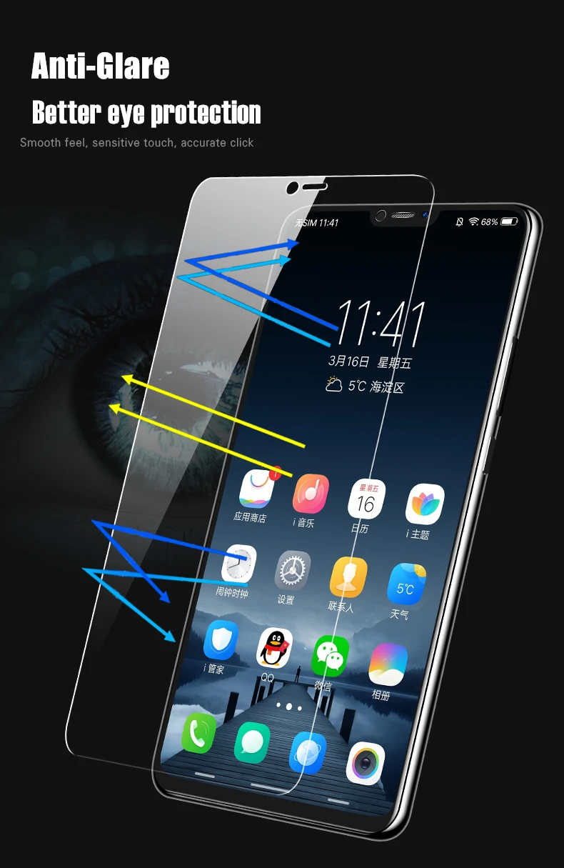 Lolede закаленное Стекло высококачественный защитный чехол для OPPO A11 A30 A33 A35 A37 A39 A51 A53