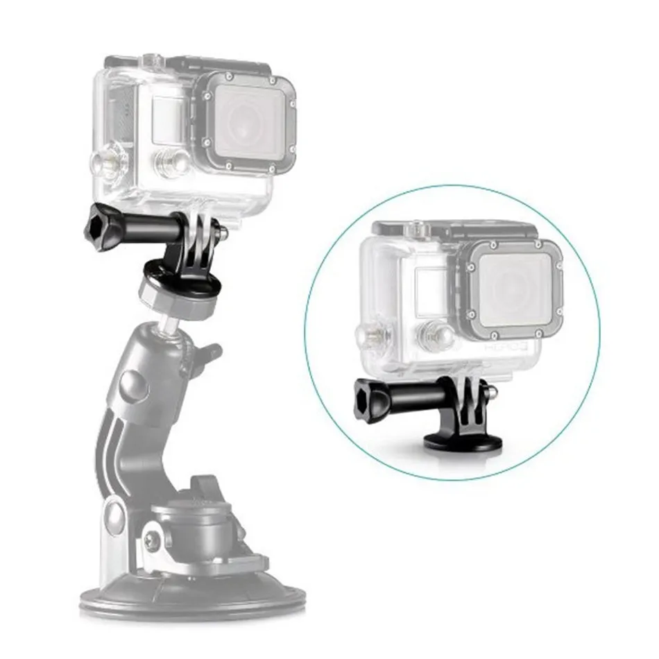 Адаптер для крепления штатива Waterlowrie 1/4 &quotс винтом большого пальца Go Pro Hero 8 7 6 5 4