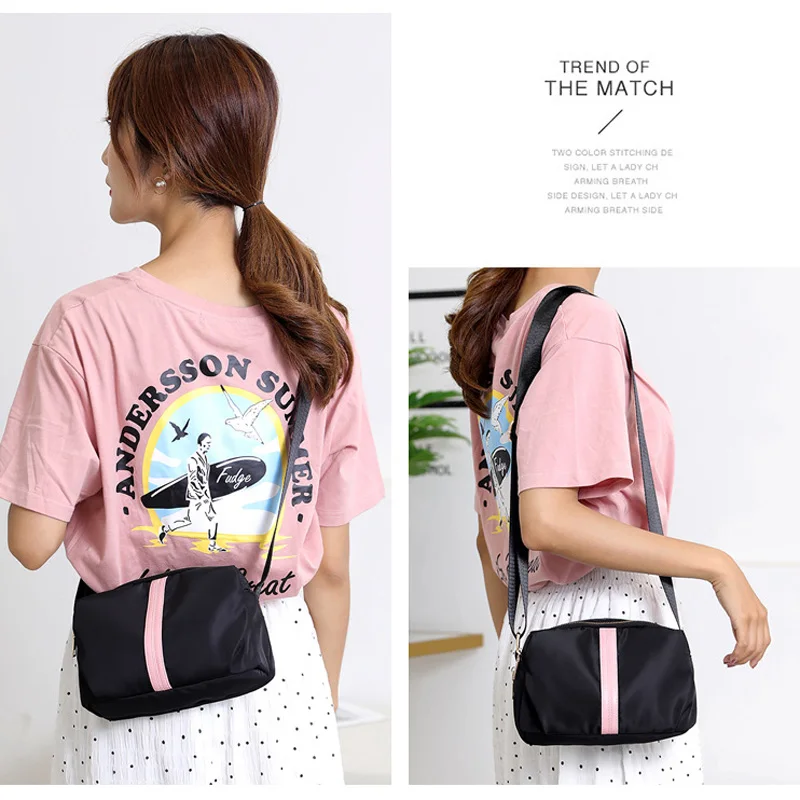 brand women handbag nylon casual waterproof ladies shoulder bags travel large girls bag bolsa feminina bolsos mujer 2019 hot free global shipping