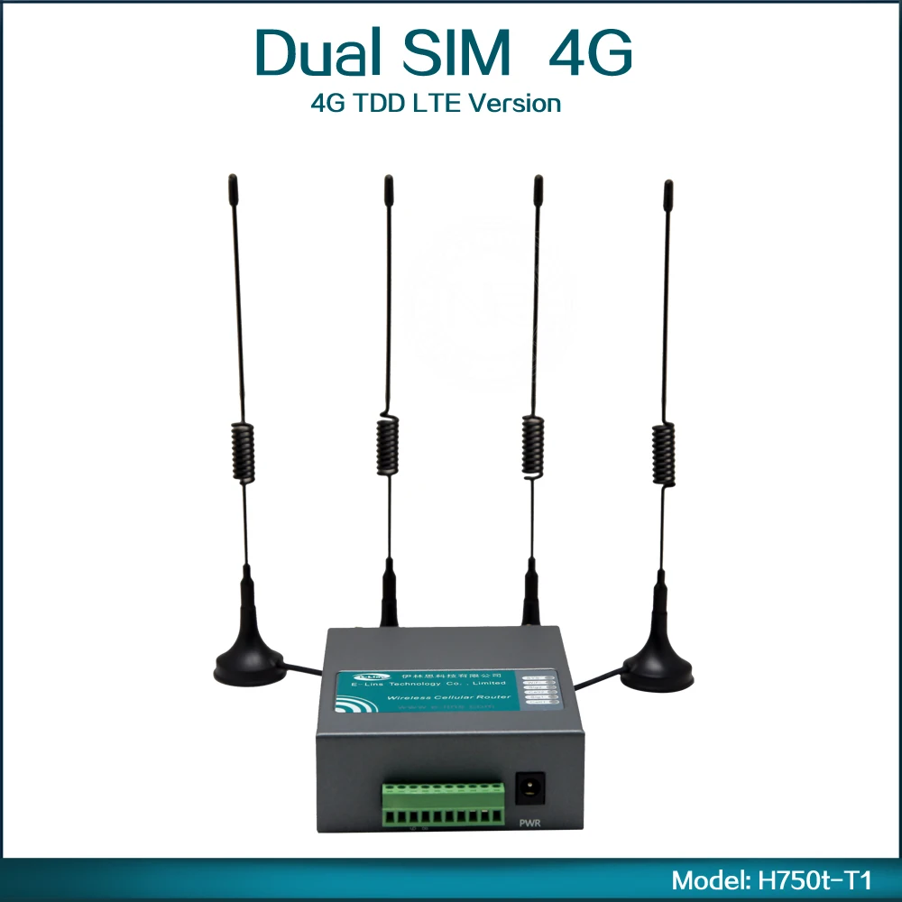 4G TDD LTE 2600/2300/1900 (B38/B39/B40 + B7) беспроводной маршрутизатор Wifi роутер (модель: H750t-T1) |