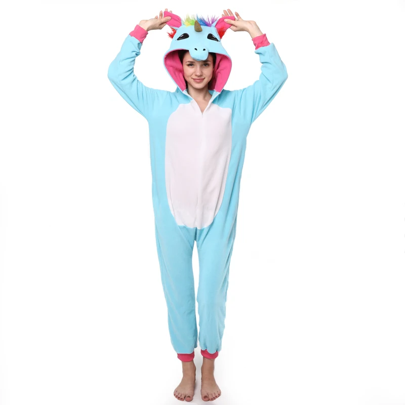 JINUO мягкого флиса пижамные капюшон onesie pijamas de animales де Сола уна pieza onesies для взрослых