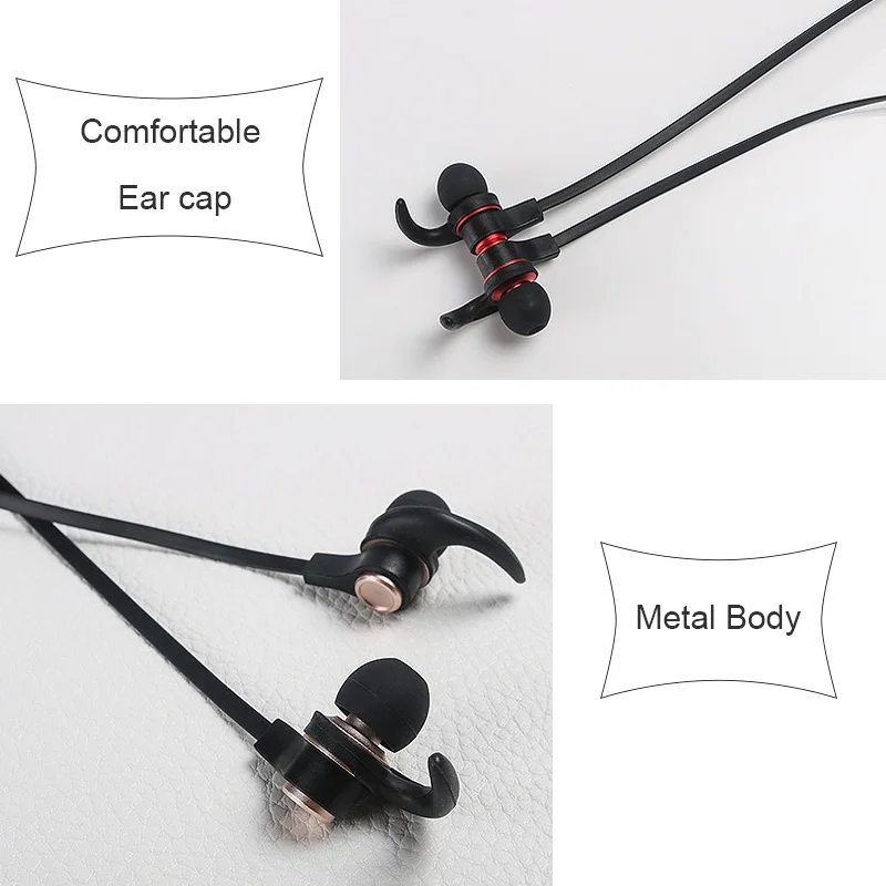 Bluetooth Беспроводные наушники с микрофоном super bass hifi гарнитура 4D стерео спортивные
