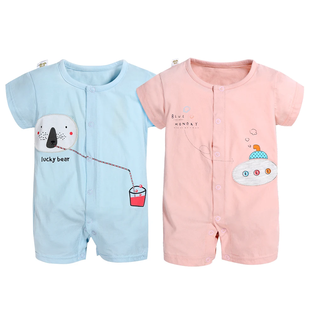 Детский хлопковый комбинезон 2 шт./лот|newborn jumpsuit|baby rompersrompers newborn |
