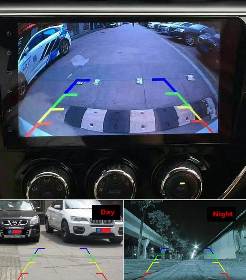 EEMRKE Multi-function CCD Car Reverse Camera for SEAT Ibiza FR 5D Backup Camera Night Vision Parking Rearview