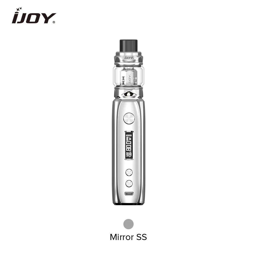 Оригинал IJOY Катана 81 Вт TC комплект 3000 мАч с мод и Subohm Танк 0.2ohm KM1 сетка катушки VS