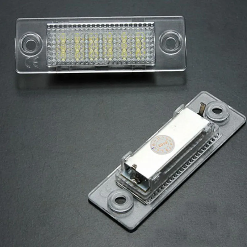 18SMD безошибочный белый Автомобильный светодиодный светильник номерного знака