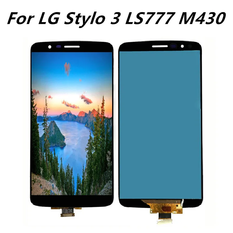 OLED LCD For LG Stylo 3 LS777 M430 L83BL L84VL Display Touch Screen Digitizer Assembly Stylus M400F M400DK/DY/AR/MT | Мобильные