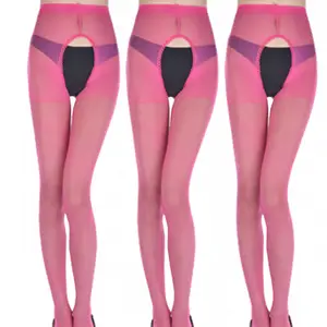 Чулки женские, цвет в ассортименте, S M L XL XXL, Дамское белье колготки