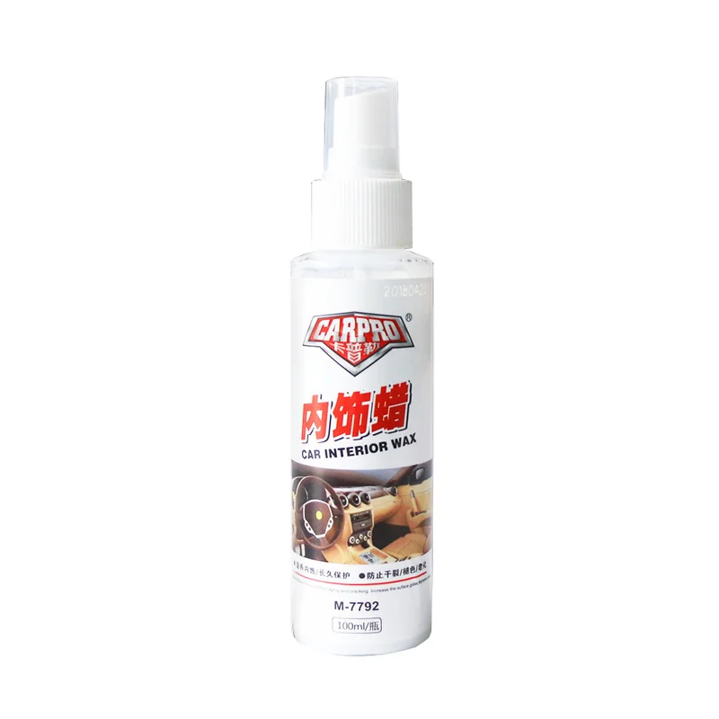 

Paint Care Car Interior Detailer Leather Surface Seat Polish Wax Inner Dashboard Cleaner Car-styling Drop Shipping