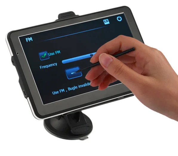 7 портативных автомобильных GPS навигаторов Windows CE 6 0 Bluetooth многоязычная карта 3D FM CMM