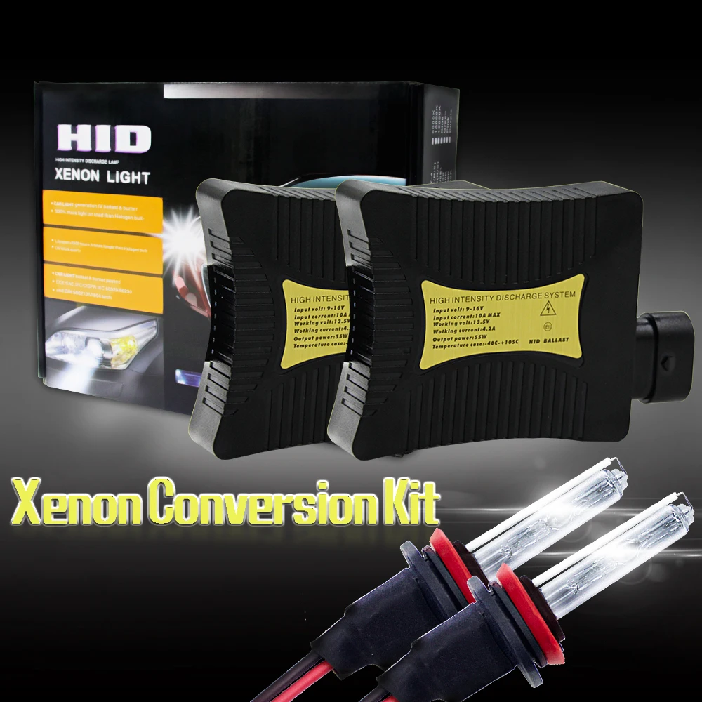 Car styling1 набор DC330 12V 55W ксеноновая лампа H8/H9/H11 HID ксеноновый Комплект 4300 K 12000