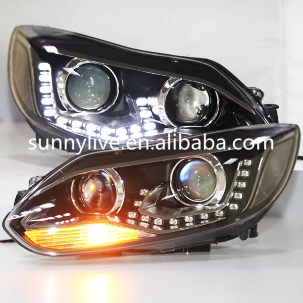 2012 2014 год для FORD Focus 3 светодиодный головной светильник s передний TLZtype|ford focus 2 led|focus
