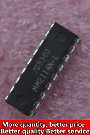Бесплатная доставка 10 шт./лот MM2114 MM2114N MM2114N-2 MM2114N-L MM2114N-3 MM2114N-15 MM2114N-2L DIP18 Goodquality |