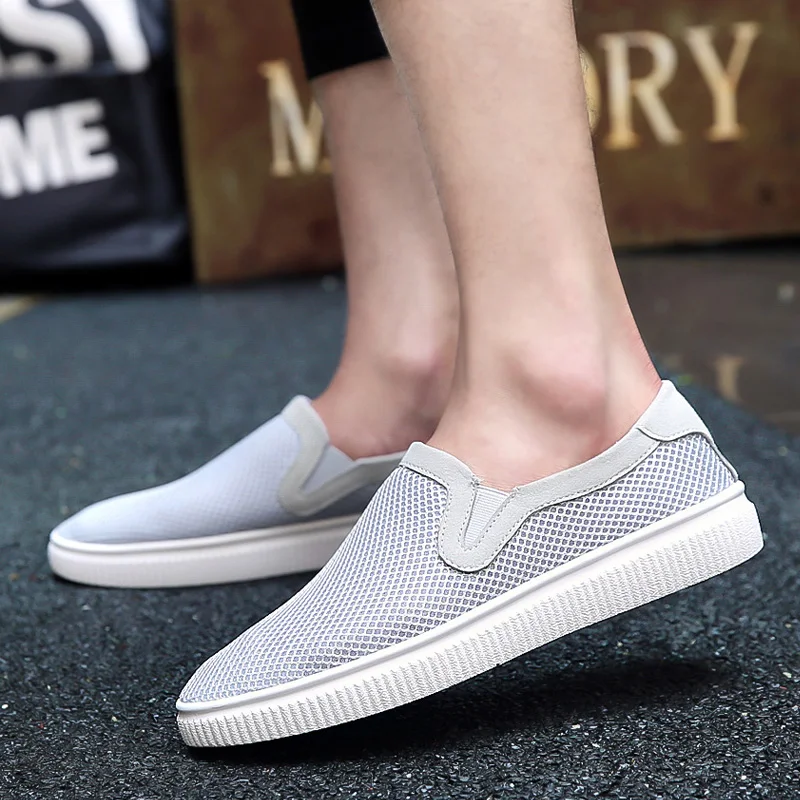 2017 Мужчины Mesh обувь Кроссовки Открытые Летние Случайные Мужская Обувь Дышащий