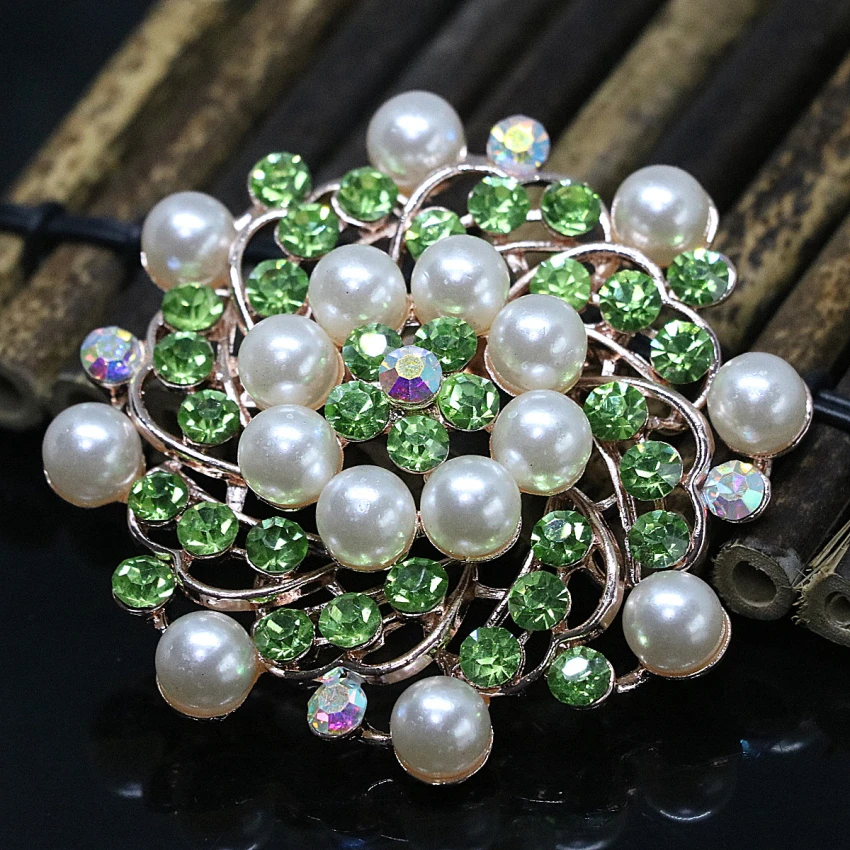 Новый магазин при фабрике 58 мм круглый цветок броши для женщин 8 видов цветов