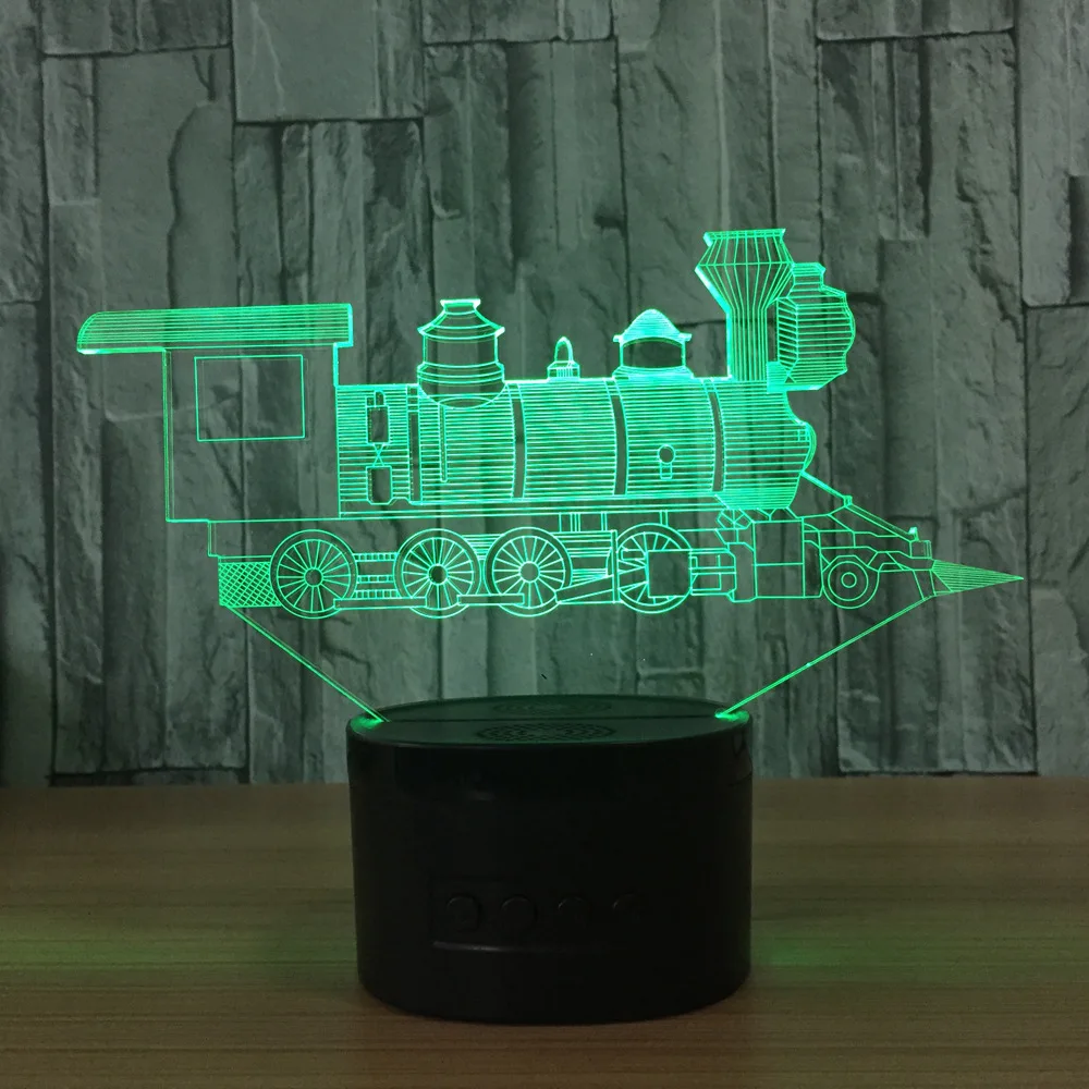 СВЕТОДИОДНЫЙ 3d светильник Luminaria De Mesa для украшения спальни ночник рождественский