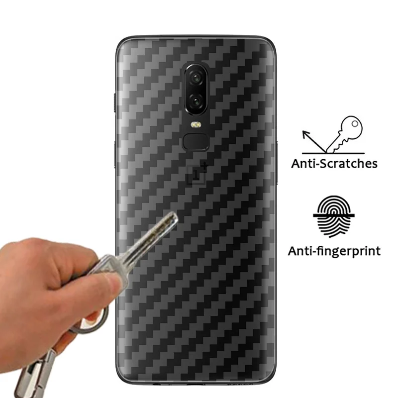 5 шт. мягкая защитная пленка для задней панели Oneplus 6T 6 5T 3T 2X1 + 3D наклейка из