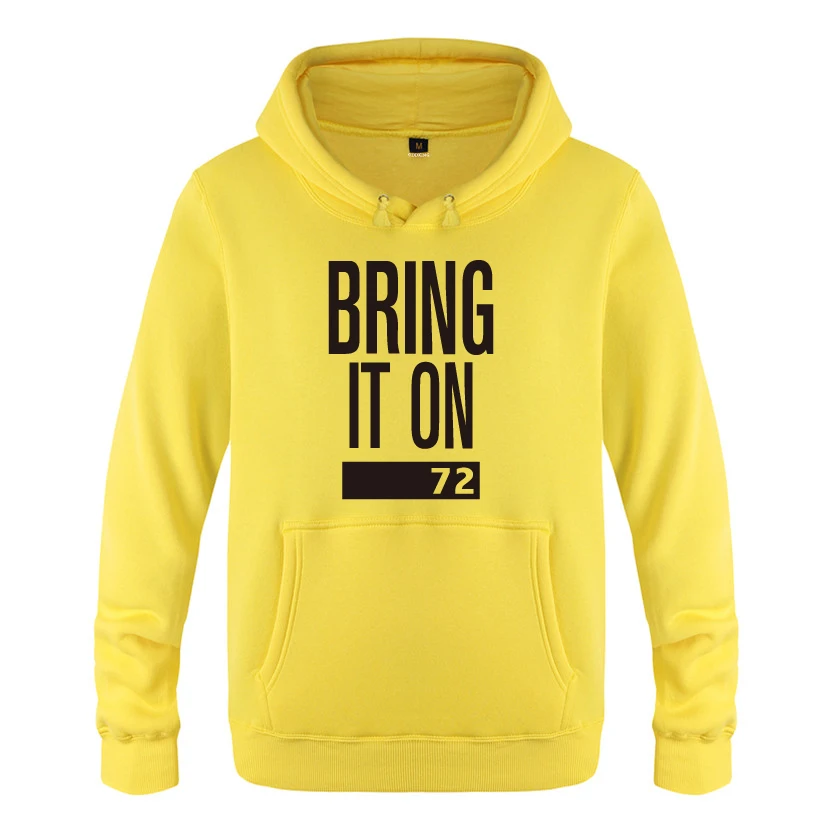 Bring It на Athletic Graphic толстовки Для мужчин 2018 Мужчин Пуловер Флисовые кофты с