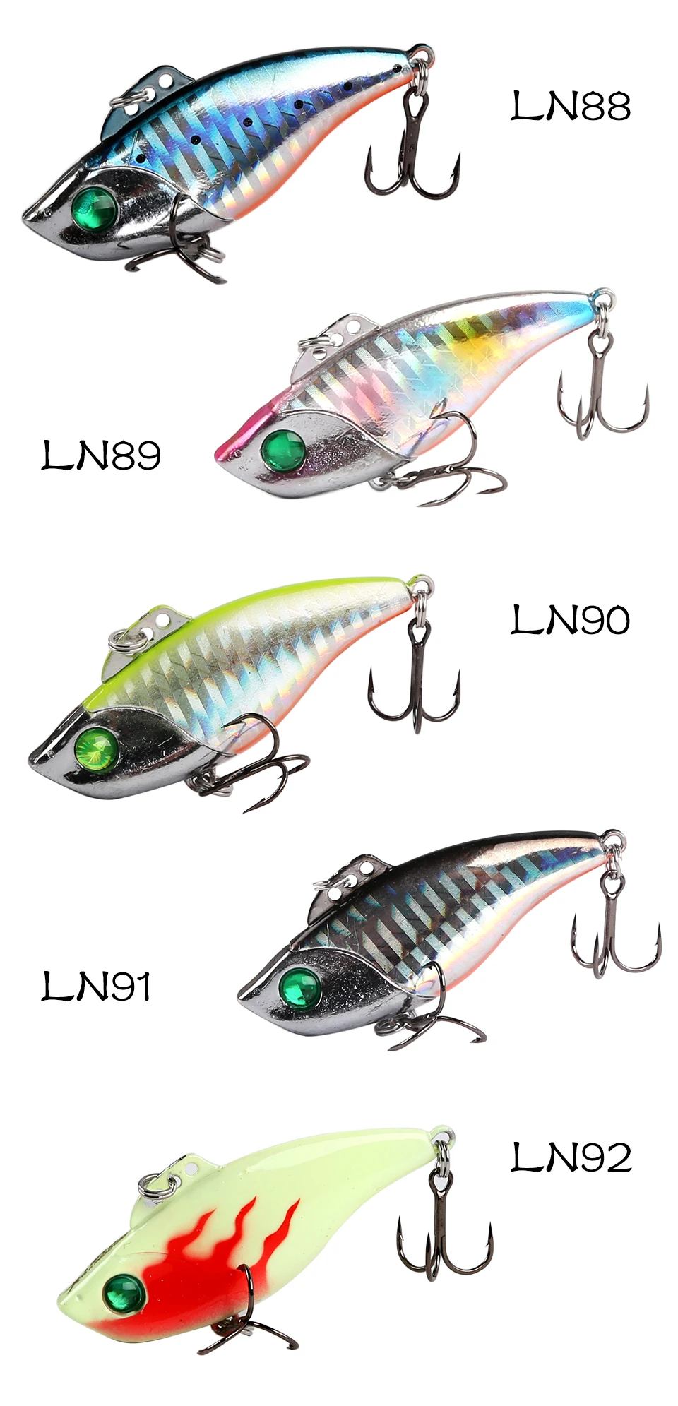Kingdom Fishing жесткая приманка 45 мм 8 г/45 мм 12,5 г/60 мм 21 г Тонущая VIB вибрационная приманка рыболовные снасти с сильным крючком Модель 5366