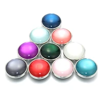 10pcslot diy mix round 18mm 20mm snap buttons with zinc alloy botton for snaps bracelets fit boom life snaps jewelry 5446