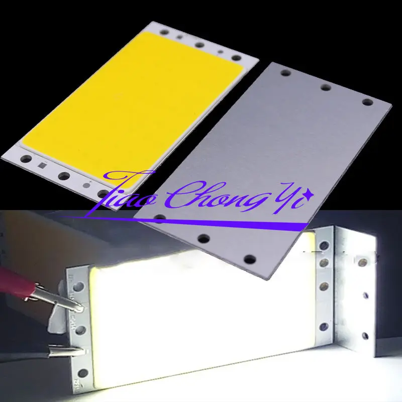 

1X 15W 94X50MM 9450 White COB LED Panel Strip Lights DC12-24V For DIY lamps