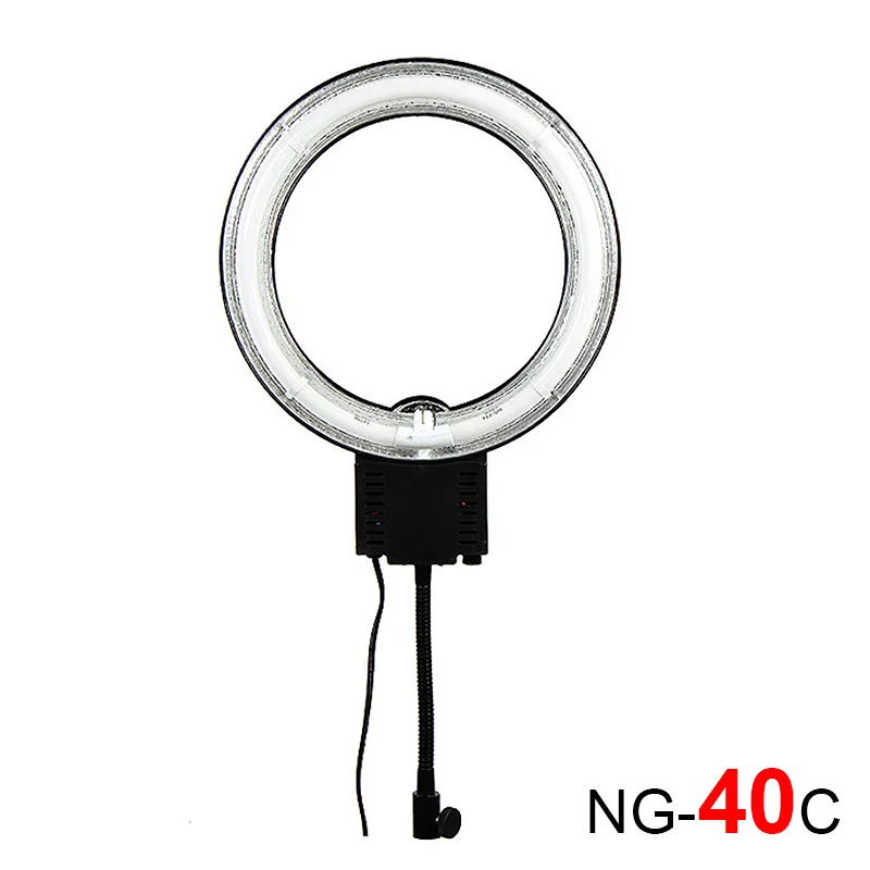 NG 40C DSLR камера фото видео кольцо света 12 &quotвнешний 9&quot внутренний 40 Вт 5400K