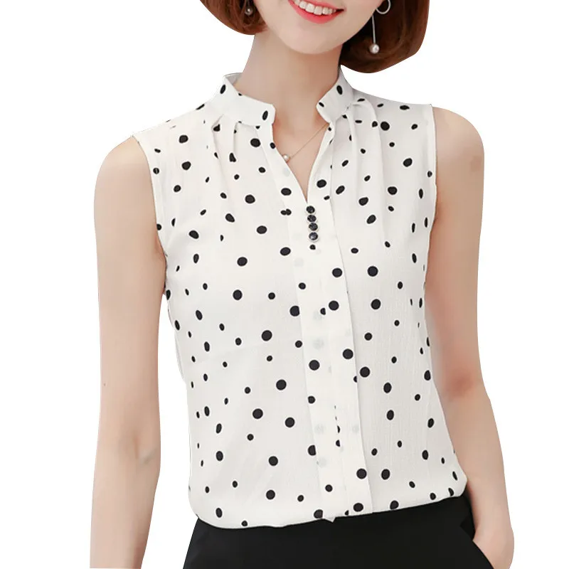 Женская шифоновая блузка Fun оранжевая Повседневная Блузка с v образным вырезом