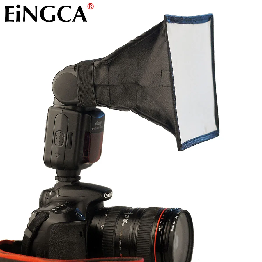 Универсальный флэш рассеиватель Softbox 15x17 см для Canon Nikon Yongnuo вспышка фотоаппарата