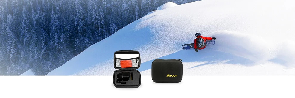 Набор аксессуаров для Gopro hero 7 6 5, черный Водонепроницаемый чехол с защитной рамкой, коллекционный чехол для Go pro 7 6 5 Cam