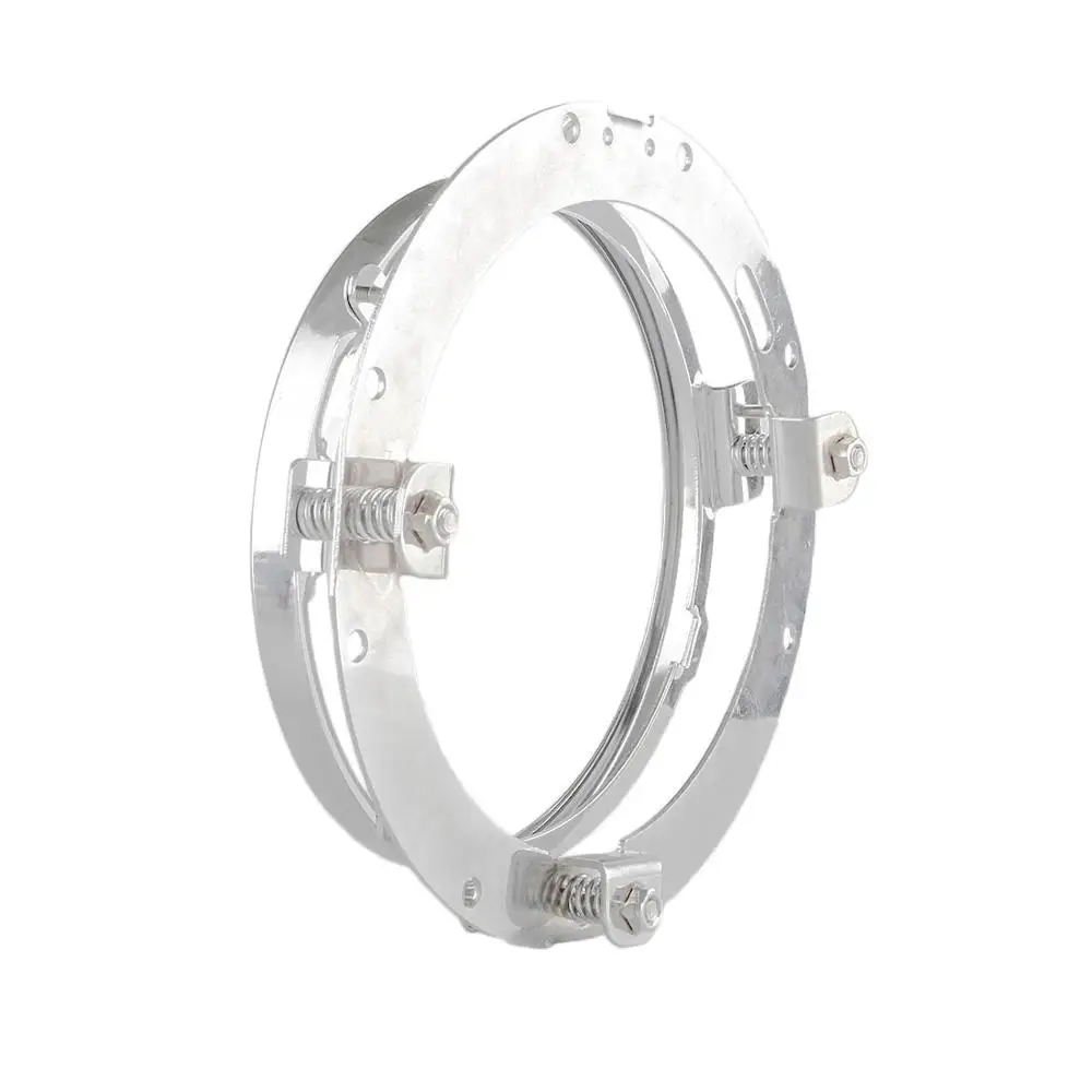 Chrome 7 inch bracke 7-дюймовый светодиодный светильник на голову " кронштейн 4,5 дюймов светильник ближнего света противотуманный светильник с корпусом ковшовый кронштейн для мотоциклов для Har ley - Цвет: Chrome 7 inch bracke