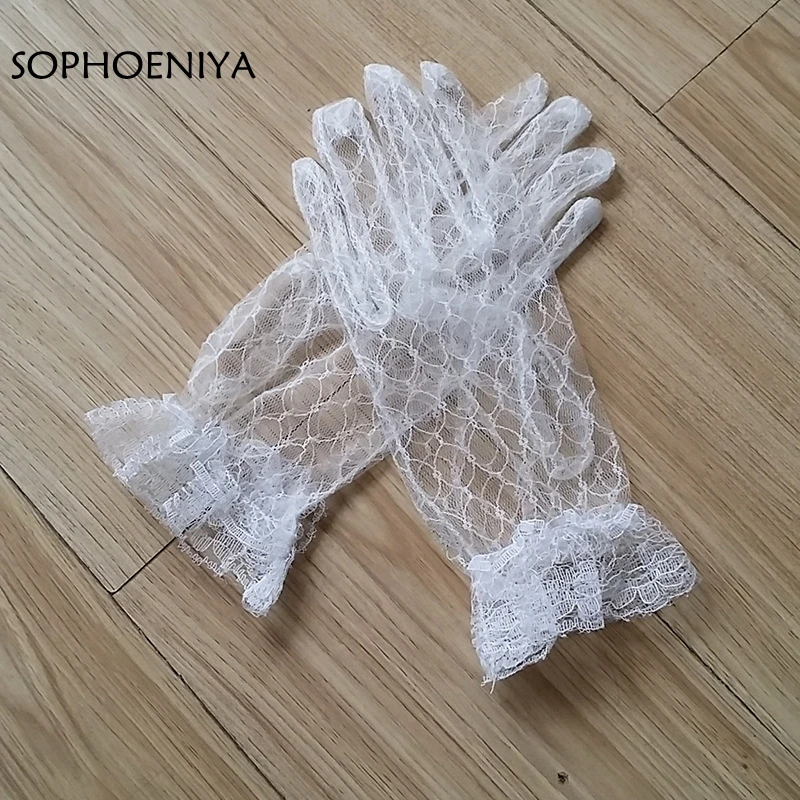 

New Arrival Sexy Bridal Gloves Finger Wrist Length Wedding accessories 2021 vestido de festa wedding gloves lace gloves