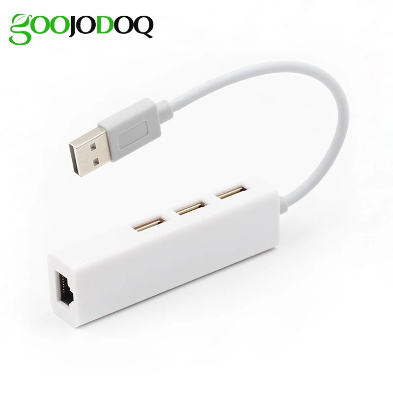 50 шт. GOOJODOQ USB 2 0 концентратор для RJ45 Соединительная плата локальной компьютерной