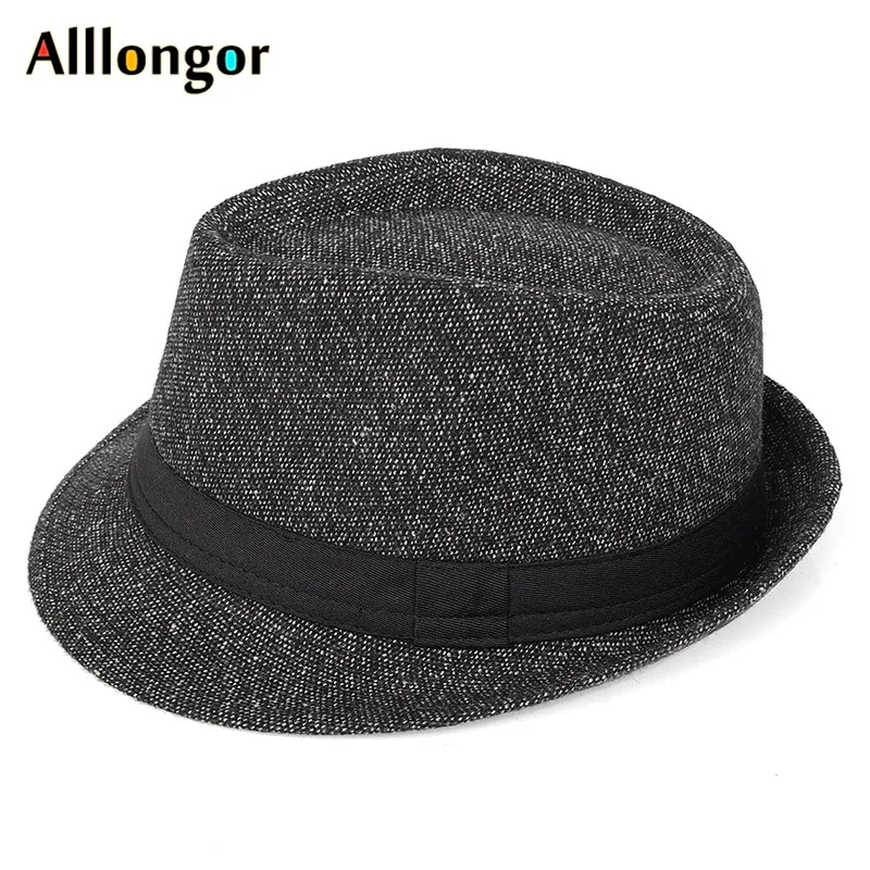 Новая осенне зимняя шляпа Fedoras 2020 Мужская винтажная черная sombrero hombre Панама jazz