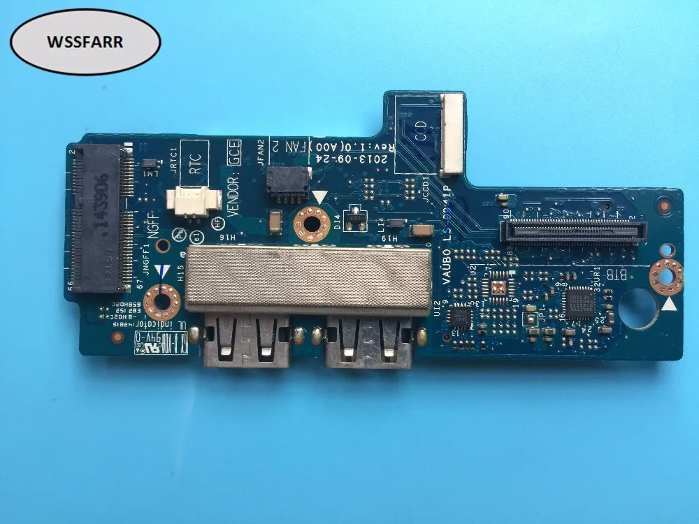 Original VAUB0 LS-9941P for Dell Precision M3800 XPS 15 Laptop USB Board SD Card Reader board | Компьютеры и офис